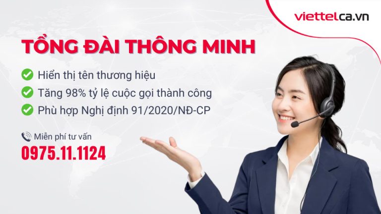 Tổng đài thông minh Voice Brandname Viettel