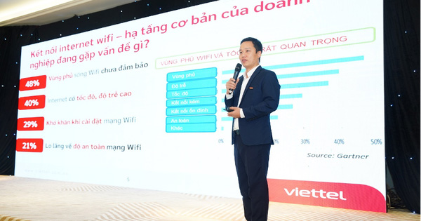 Phổ cập Wifi 6 Viettel với doanh nghiệp