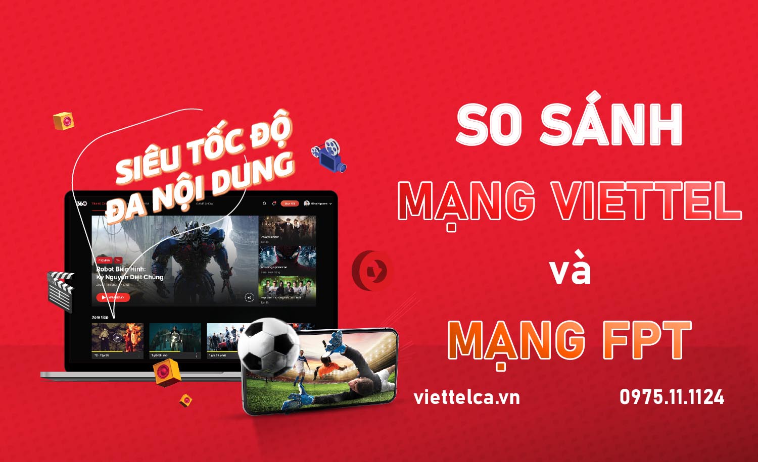 So sánh lắp đặt mạng Viettel và FPT